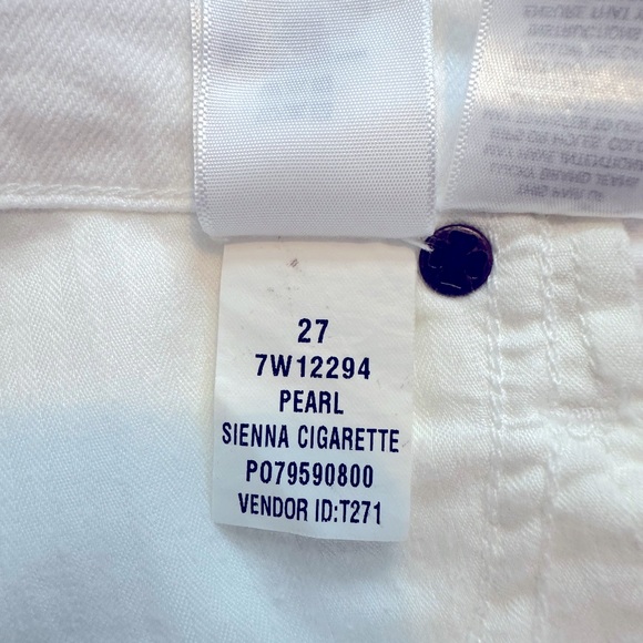 💕price drop💕Lucky Brand Sienna cigarette pearl white jeans - Picture 6 of 6